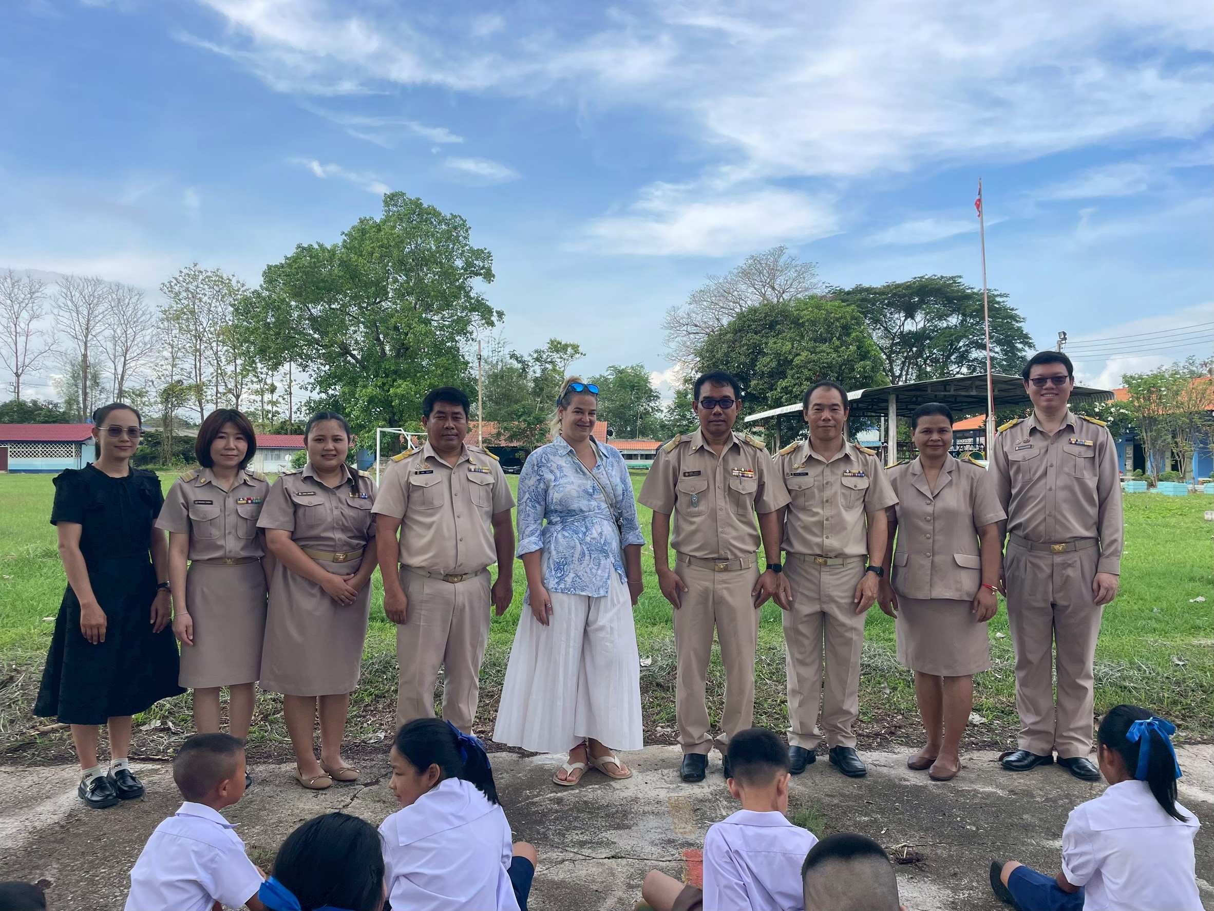 โรงเรียนบ้านปาง ต้อนรับจิตอาสาชาวฝรั่งเศส ร่วมพัฒนาทักษะภาษาต่างประเทศให้นักเรียน รับภาคเรียนที่ 1/2569